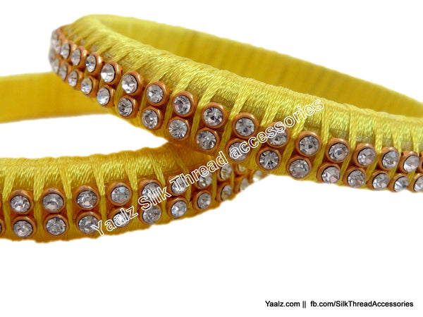silk thread Single Bangle Collections 
