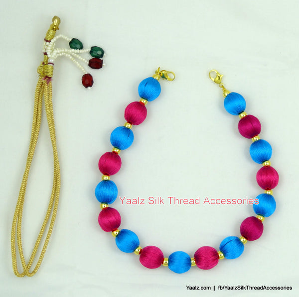 silk thread Necksets 