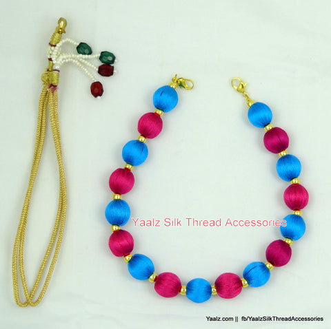 silk thread Necksets 