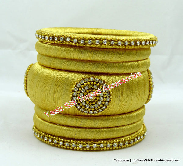 silk thread Assorted Bangle Collections 