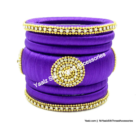 silk thread Assorted Bangle Collections 