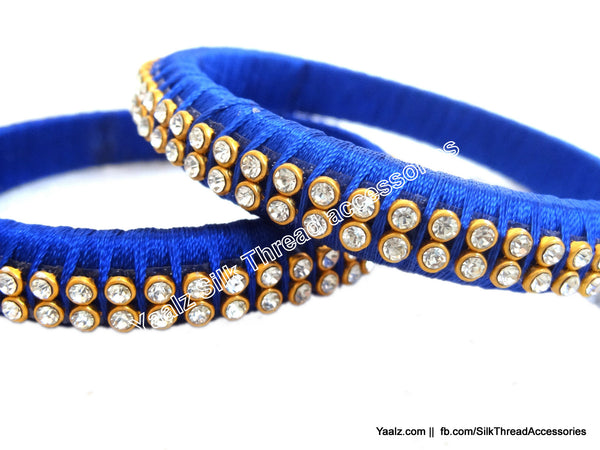 silk thread Single Bangle Collections 