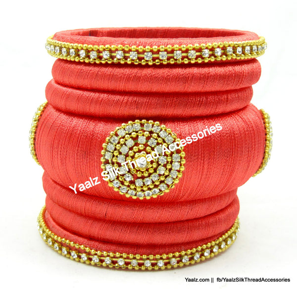 silk thread Assorted Bangle Collections 