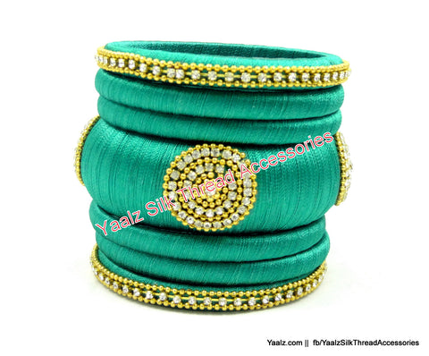 silk thread Assorted Bangle Collections 