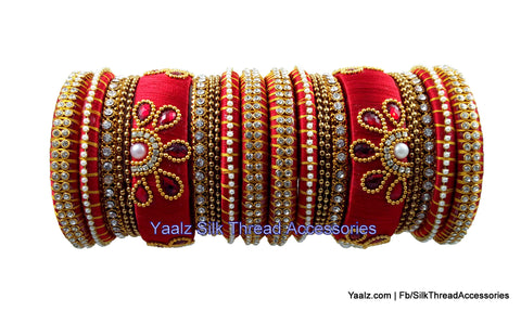 silk thread Grandeur Bangle Collections 