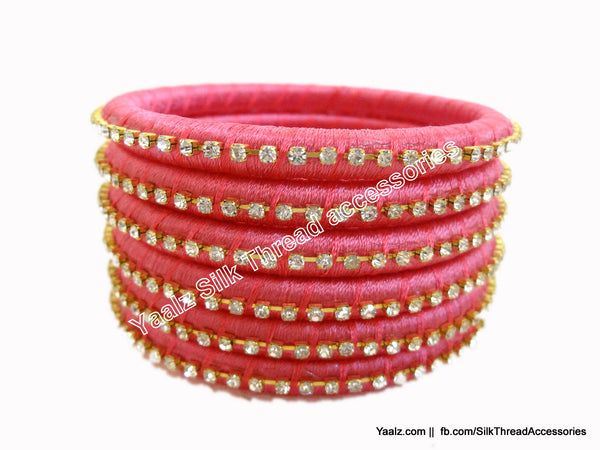 silk thread Assorted Bangle Collections 