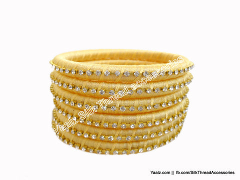silk thread Assorted Bangle Collections 