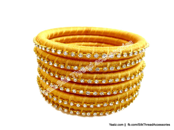 silk thread Assorted Bangle Collections 