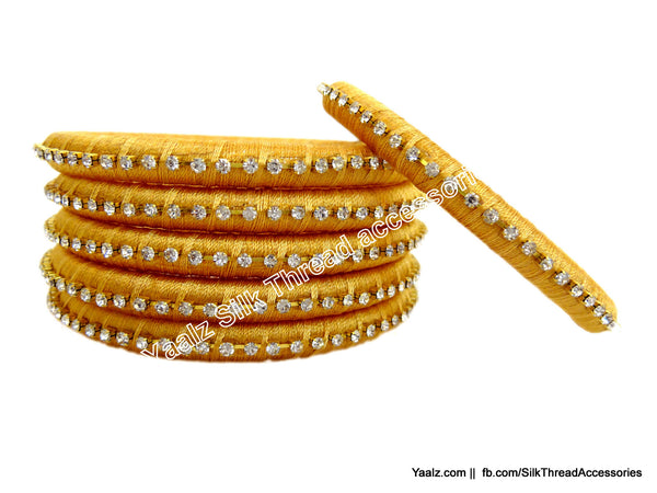 silk thread Assorted Bangle Collections 