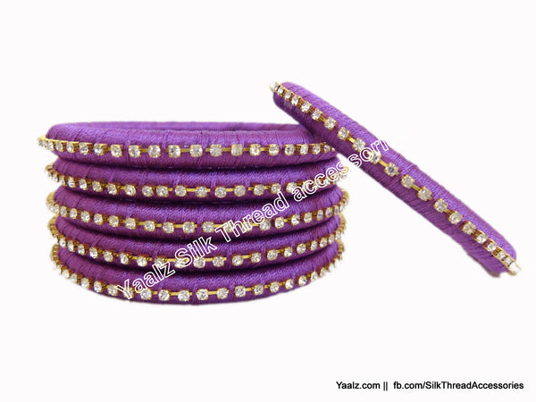 silk thread Assorted Bangle Collections 