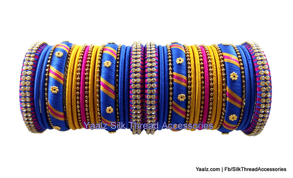 silk thread Grandeur Bangle Collections 
