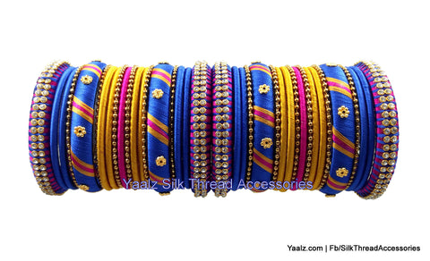 silk thread Grandeur Bangle Collections 