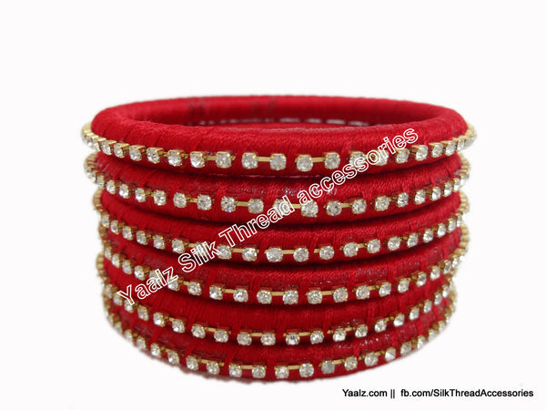 silk thread Assorted Bangle Collections 
