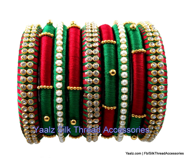 silk thread Grandeur Bangle Collections 
