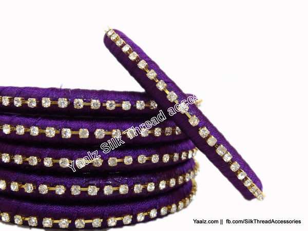 silk thread Assorted Bangle Collections 