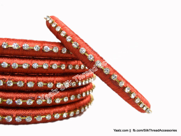 silk thread Assorted Bangle Collections 