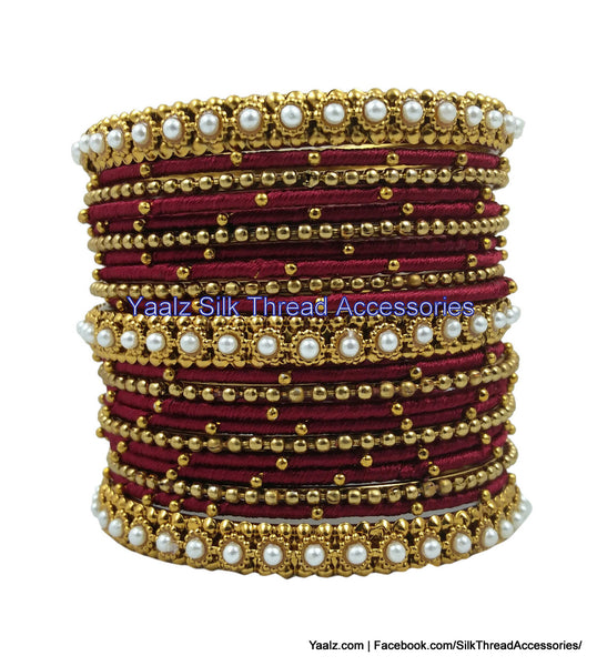 silk thread Grandeur Bangle Collections 