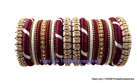 silk thread Grandeur Bangle Collections 