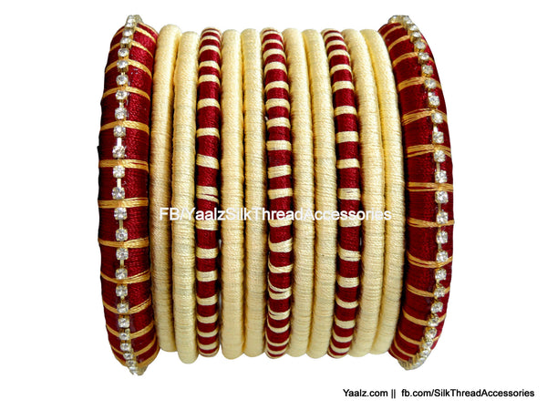 silk thread Assorted Bangle Collections 