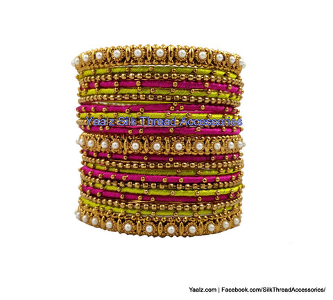 silk thread Grandeur Bangle Collections 