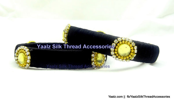 silk thread Single Bangle Collections 