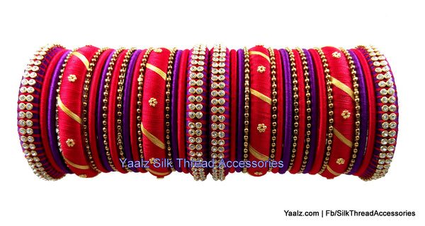 silk thread Grandeur Bangle Collections 