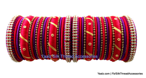silk thread Grandeur Bangle Collections 