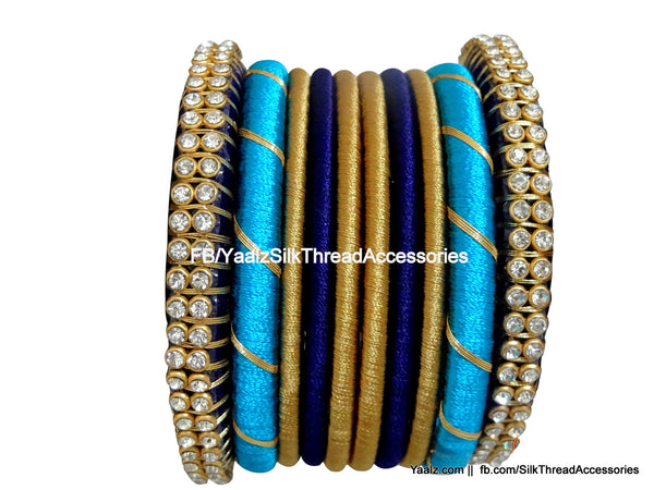 silk thread Assorted Bangle Collections 