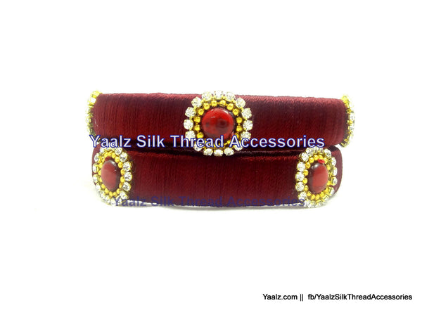 silk thread Single Bangle Collections 