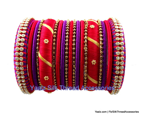 silk thread Grandeur Bangle Collections 