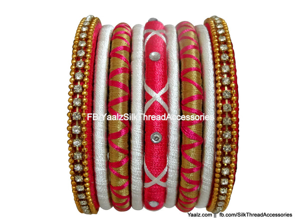 silk thread Assorted Bangle Collections 