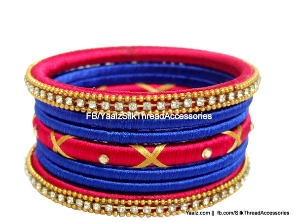 silk thread Assorted Bangle Collections 