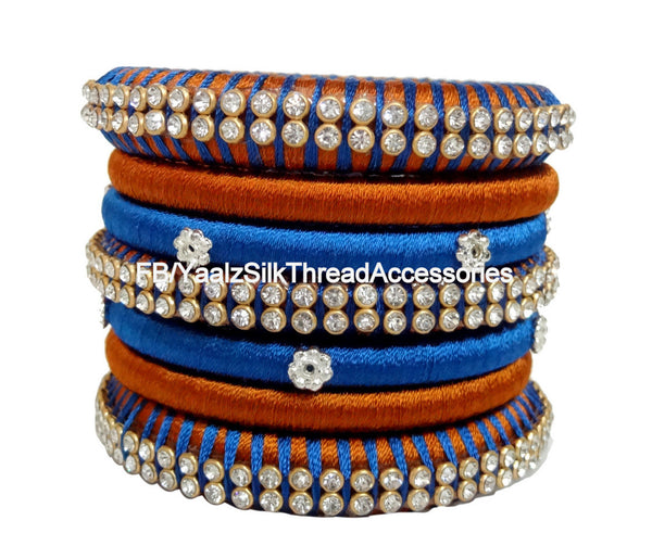 silk thread Assorted Bangle Collections 
