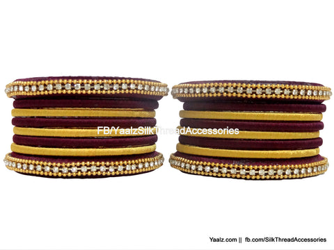 silk thread Assorted Bangle Collections 