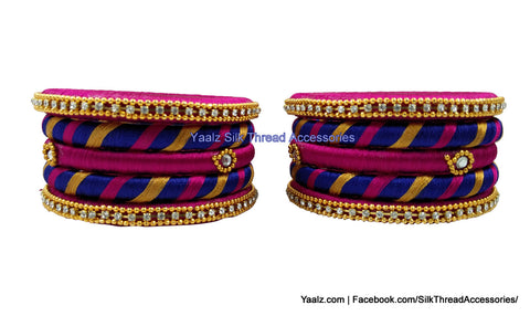 silk thread Grandeur Bangle Collections 