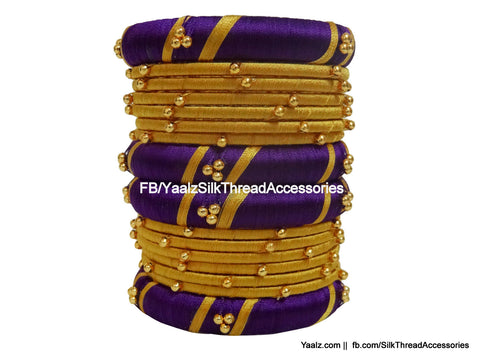 silk thread Assorted Bangle Collections 