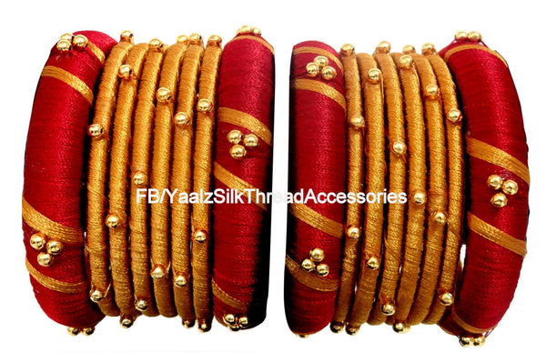 silk thread Assorted Bangle Collections 