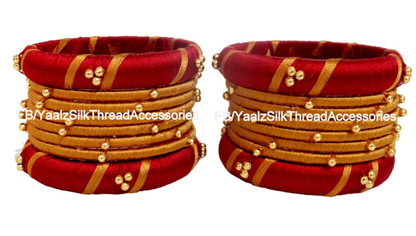 silk thread Assorted Bangle Collections 