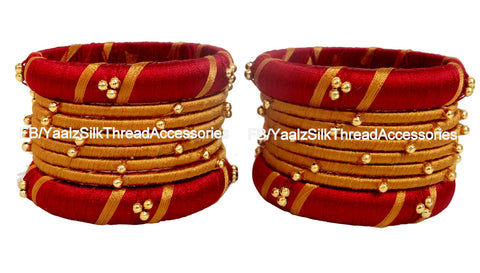 silk thread Assorted Bangle Collections 