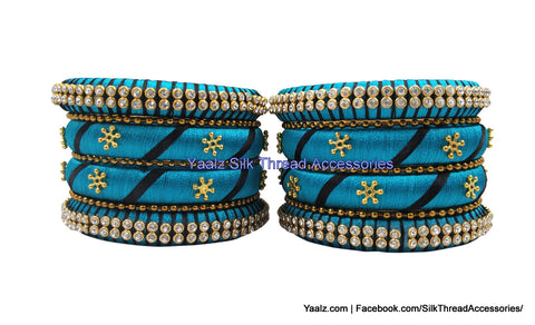 silk thread Grandeur Bangle Collections 