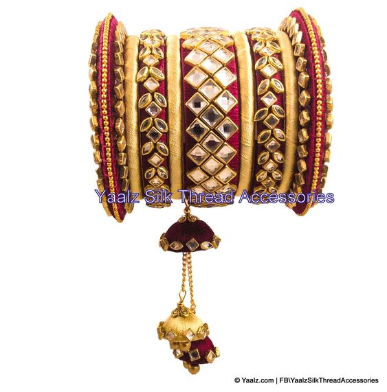 silk thread BANGLES 