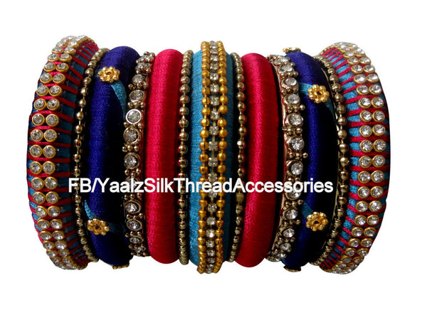 silk thread Grandeur Bangle Collections 