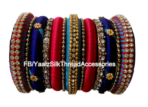 silk thread Grandeur Bangle Collections 
