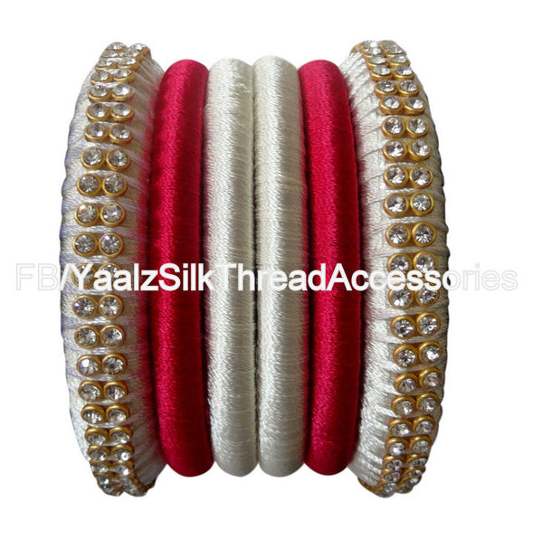 silk thread Assorted Bangle Collections 