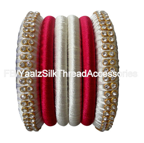 silk thread Assorted Bangle Collections 