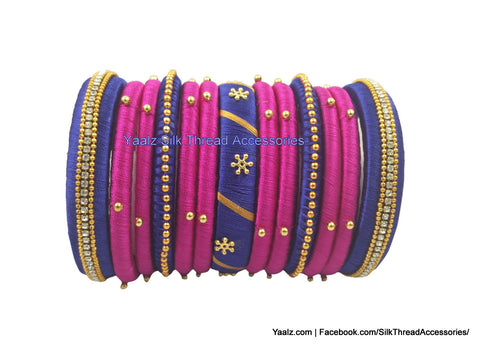silk thread Grandeur Bangle Collections 