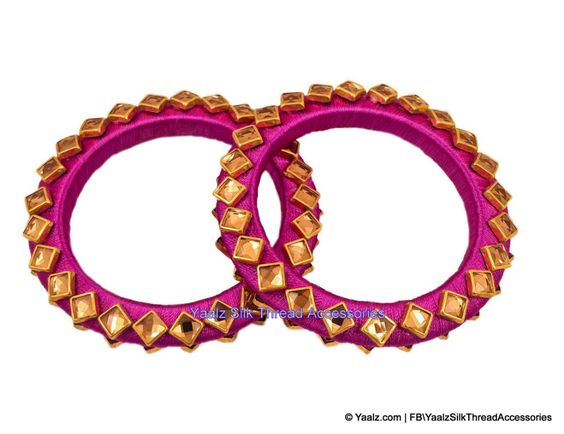 silk thread BANGLE 