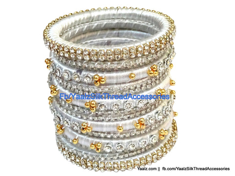 silk thread Grandeur Bangle Collections 