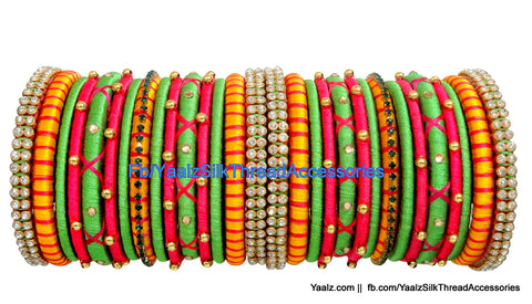 silk thread Grandeur Bangle Collections 
