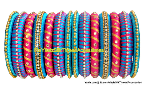 silk thread Grandeur Bangle Collections 